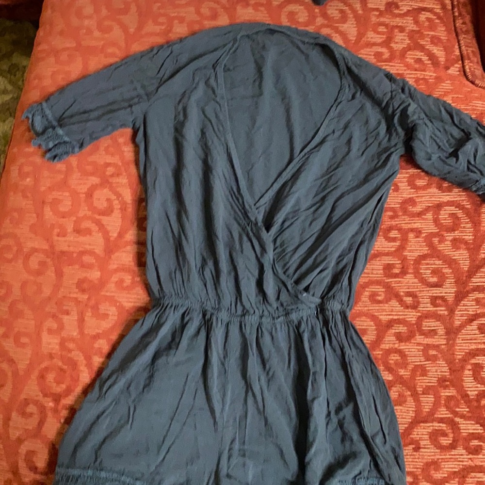 Blue life romper black XS